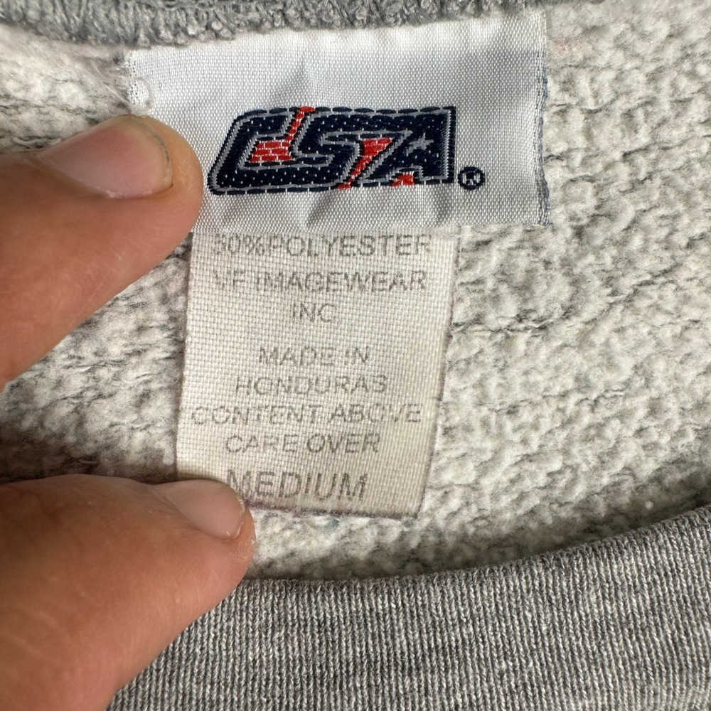 CSA Sweatshirt Mens Size Medium Gray Georgia Bulldogs Athletics NCAA Graphic - Picture 4 of 10